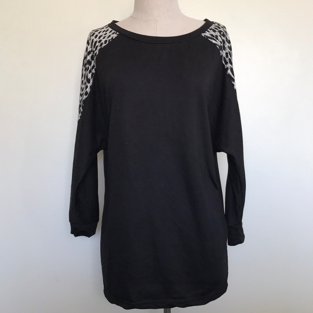 Animal Print Dolman Top